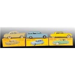 Lot of 3: Dinky Toys Die-Cast Autos in OB