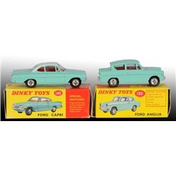 Lot of 2: Dinky Toys Die-Cast Ford Cars in OB