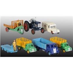 Lot of 7: Dinky Toys Die-Cast Vehicles.