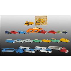 Lot of 20: Assorted Tootsie Toy Vehicles.