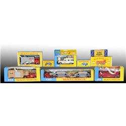 Lot of 9: Assorted Matchbox Toys in OB