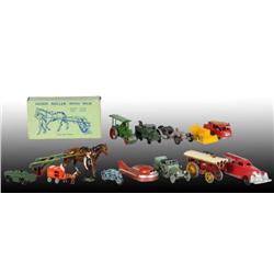 Lot of 13: Miscellaneous Die-Cast Vehicle Toys.