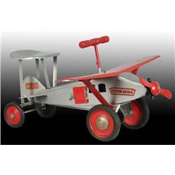 Pressed Steel Keystone Sit-N-Ride Air Mail Plane.