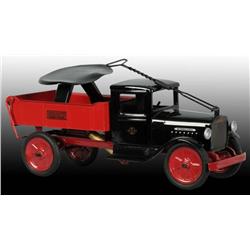 Pressed Steel Buddy L Sit-N-Ride Hydraulic Dump.