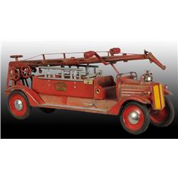 Pressed Steel Keystone Sit-N-Ride Water Tower.