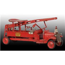 Pressed Steel Keystone Sit-N-Ride Water Tower Truc