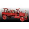 Image 1 : Pressed Steel Keystone Ride'Em Fire Truck.