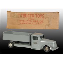 Pressed Steel Structo Hand-Crank Dump Truck.