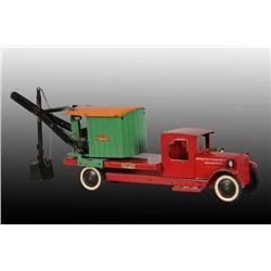 Pressed Steel Structo Steam Shovel Truck.