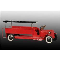 Pressed Steel Structo Hook & Ladder Truck.