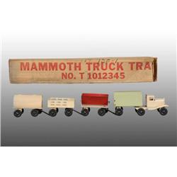 Pressed Steel Girard Tractor Truck Train OB