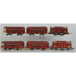 Lot of 7: Lionel Standard Gauge Cars & Locomotives