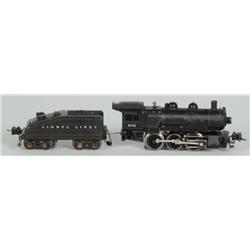 Lionel O-Gauge Switcher Locomotive & Tender.