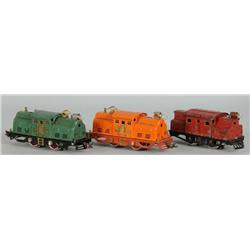 Lot of 3: Lionel & Ives Electric Locomotives.