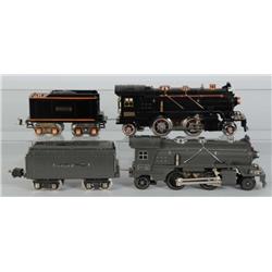 Lot of 2: Lionel O-Gauge Steam Locomotives.