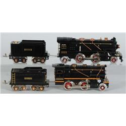 Lot of 2: Lionel O-Gauge Locomotives & Tenders.