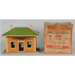 Lionel No. 124 Early Version City Station in OB
