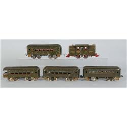 Lionel Passenger Cars & Locomotive.