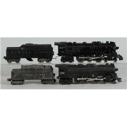 Lot of 2: Lionel O-27 Train Engine & Tenders.