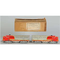 Marx No. 1595 Diesel Locomotive AA Units.