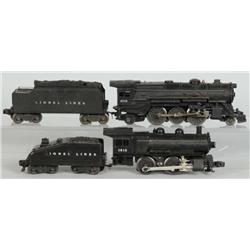 Lot of 2: Lionel O-Gauge Steam Locomotives.