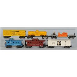 Lot of 18: Lionel O-Gauge Freight Cars.