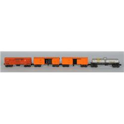 Lot of 4: Lionel Freight Cars.
