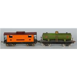 Lionel No. 217 & 215 Standard Gauge Freight Cars.
