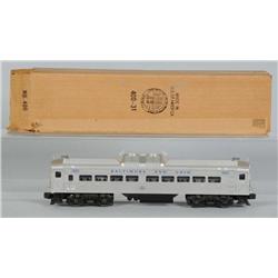 Lionel No. 400 O-Gauge Balt & Ohio Budd Car in OB