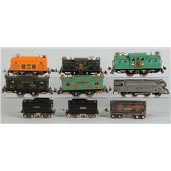 9-Piece Lionel O-Gauge Locomotive & Tender.