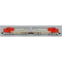 Lot of 2: Lionel No. 2353 Santa Fe AA Diesel Set.