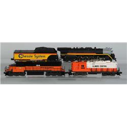 Lot of 4: Lionel Locomotives.