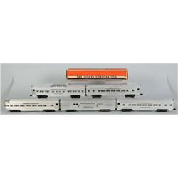 Lot of 5: Lionel O-Gauge Passenger Cars.