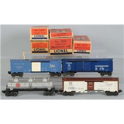 Lot of 4: Lionel O-Gauge Rolling Stock Lot in OB