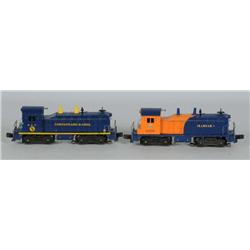Lot of 2: Lionel O-Gauge Diesel Switchers.