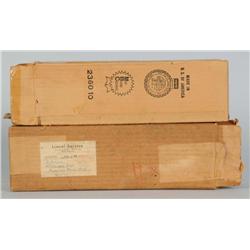 Lot of 2: Lionel Train Boxes.