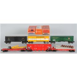 Lot of 6: Lionel Freight Cars.