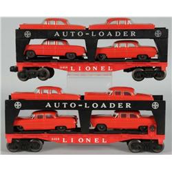 Lot of 2: Lionel No. 6414 Auto-Loader Cars.