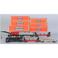 Lot of 6: Lionel O-Gauge Freight Cars in OB