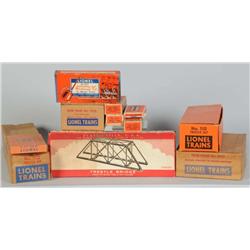 Large Lot of Lionel Track Accessories in OB