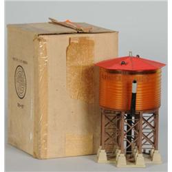 Lionel No. 38 Water Pumping Water Tower in OB