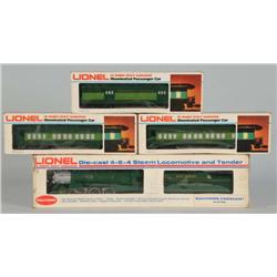 Lionel 4-Piece MPC O-Gauge Crescent Limited Set OB