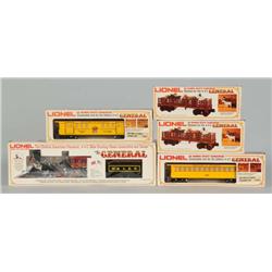 Lionel 5-Piece Early MPC General Passenger Set OB