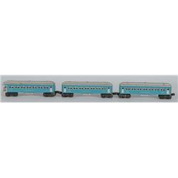 Lot of 3: Lionel Passenger Cars.