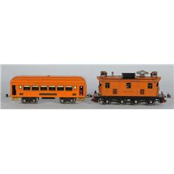 Lot of 2: Lionel O-Gauge Locomotive & Car.