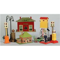 Lot of 12: Miscellaneous Lionel Train Accessories.