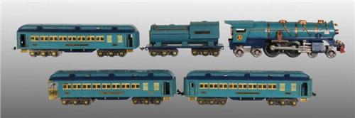 lionel standard gauge blue comet set