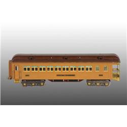 Lionel No. 416 Brown State Car Observation.