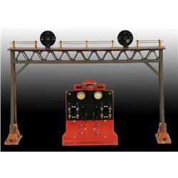 Lionel No. 440 Signal Bridge & Panel Board.