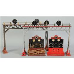 Lot of 2: Lionel Standard Gauge 440 Signal Bridges